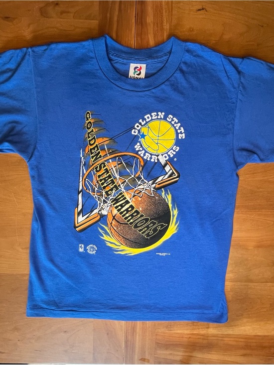 Signal Artwear Other - Vintage Golden State Warriors Single Stitch Magic Johnson T’s Tee Youth XL